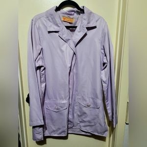 Womans button long sleeve jacket